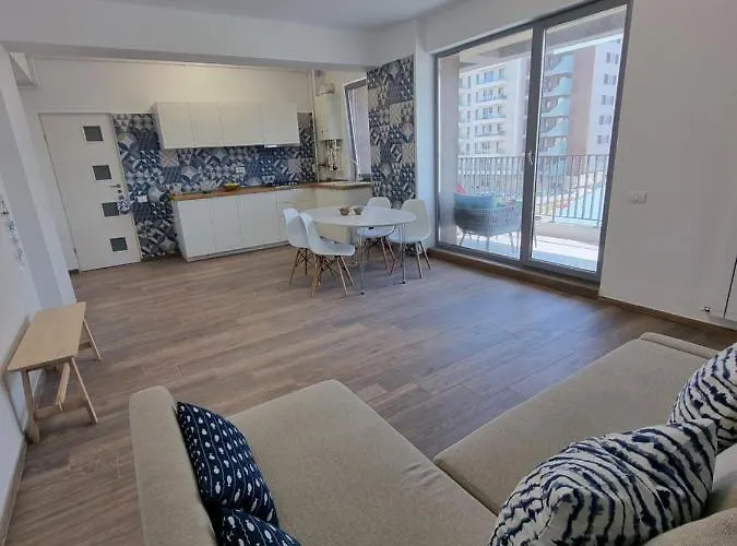 Apartment Blue Near The Sea Navodari