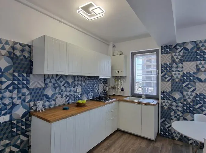 Blue Near The Sea Apartment